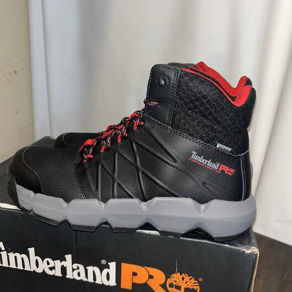 New Man's Boots Timberland PRO Morphix 6" Composite Safety Toe Waterproof Size10 - Picture 10 of 10